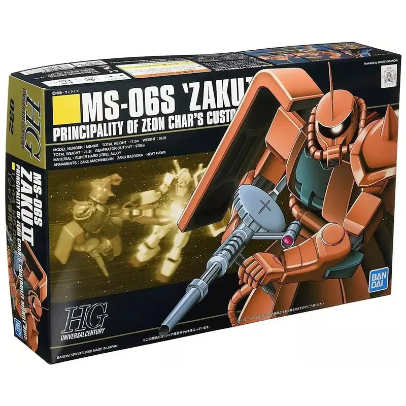 1/144 HGUC MS-06S ZAKU-II