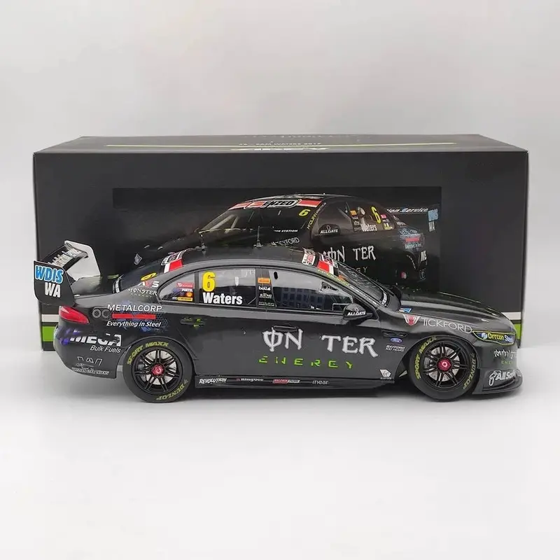 1/18 Apex Monster Energy #6 Cam Waters 2017 AD81423 Diecast Models Car
