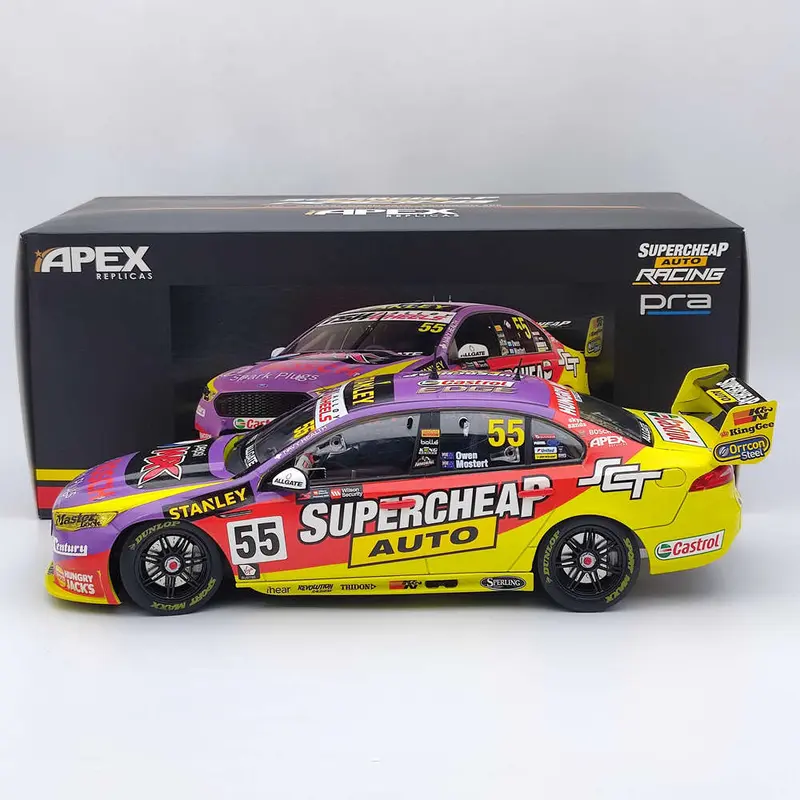 1/18 Apex Supercheap Auto Racing #55 Mostert/Owen 2016 Sandown 500 AD81421 Diecast Models Car Limited Collection