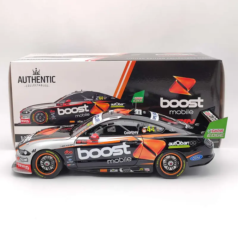 1/18 Authentic Boost Mobile Racing #44 Mustang GT 2021 Repco Supercars Diecast Models Car Limited Collection Toys Gift