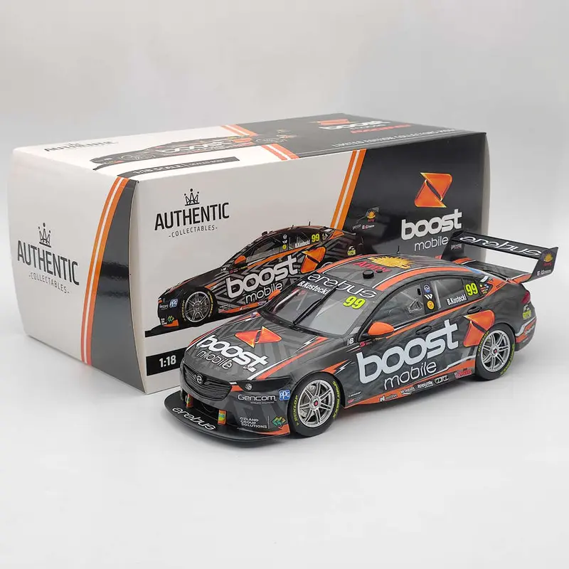 1/18 Authentic Erebus Boost Mobile Racing #99 ZB Commodore - 2021 Resin #ACR18H21B Resin Models Car Limited Collection