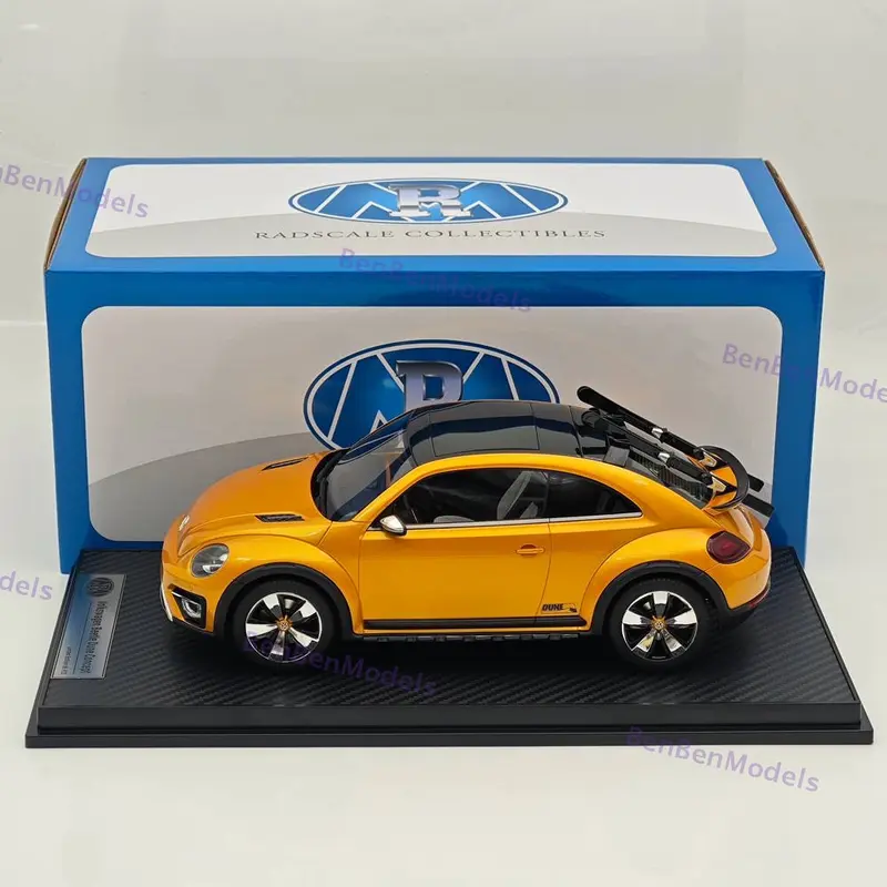 1/18 Beetle Dune Concept Radscale Gold Resin Car Limited Collection