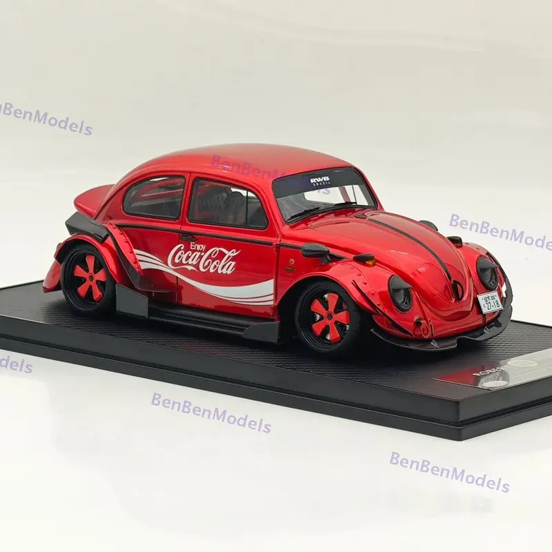 1/18 Beetle Wide Body Coca-Cola RWB Robert Design Resin Car Red