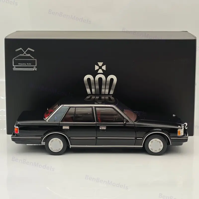 1/18 Crown Seventh Generation MS122 Black /Red Interior Diecast Model Car