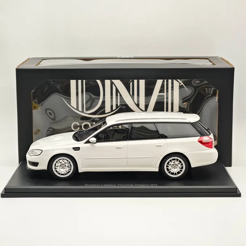 1/18 DNA Collectibles Legacy Touring Wagon STI S402 White Resin Model Car