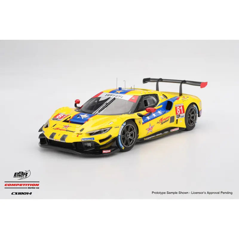 1/18 Ferrari 296 GT3 #81 2025 Daytona