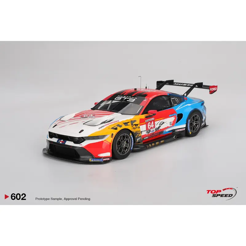 1/18 Ford Mustang GT3 #64 2024 IMSA Laguna Seca