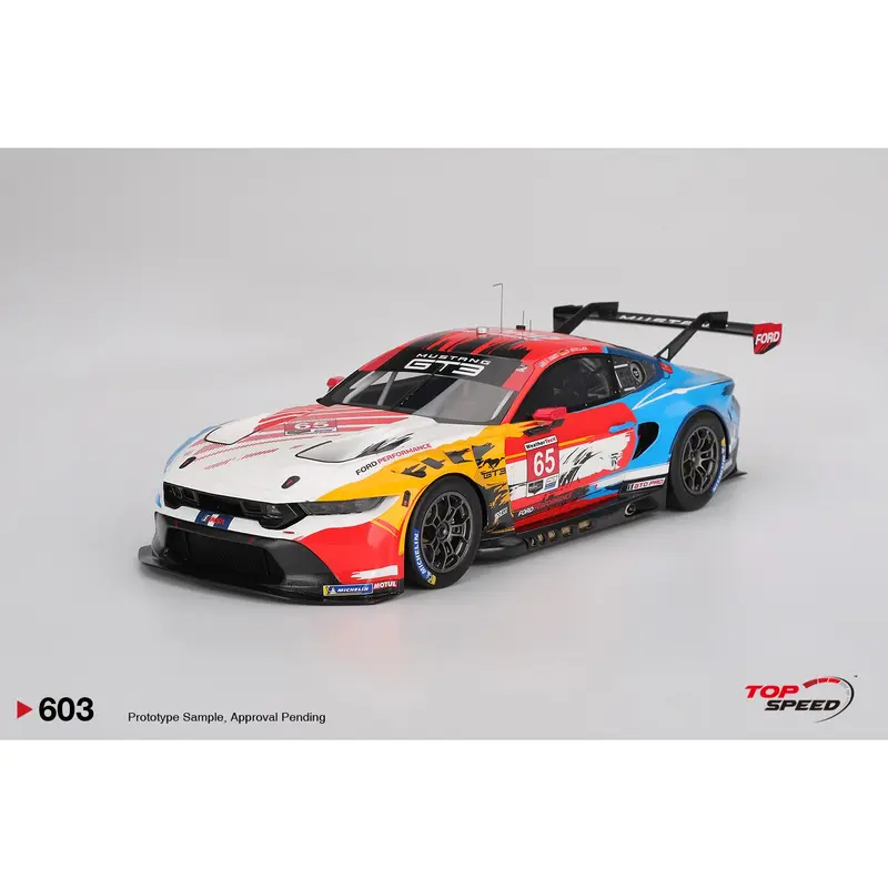 1/18 Ford Mustang GT3 #65 2024 IMSA Laguna Seca