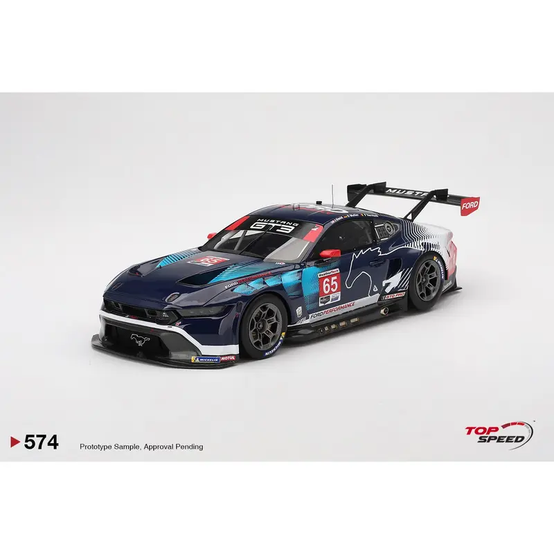 1/18 Ford Mustang GT3 #65 Ford Multimatic Motorsports 2024 IMSA Daytona 24 Hrs