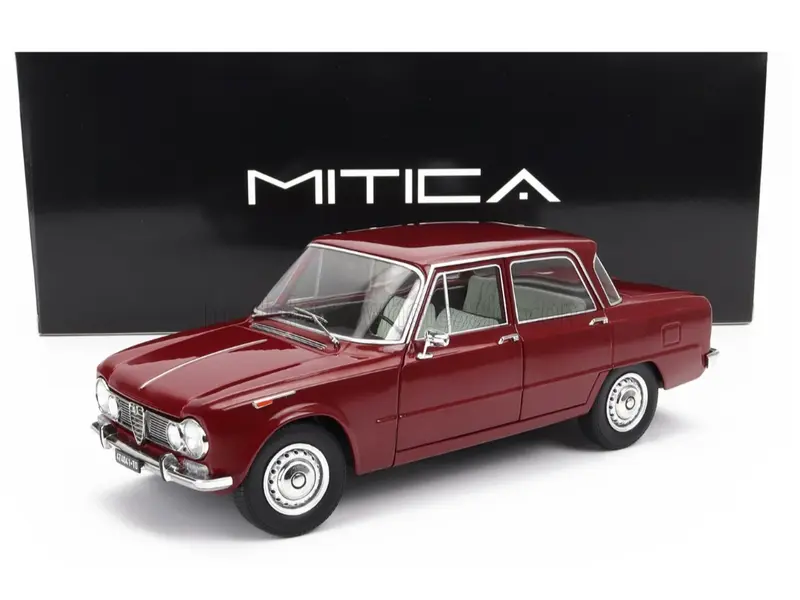 1/18 Mitica die-cast Alfa Romeo Giulia 1.6 Ti 1962 rosso amaranto