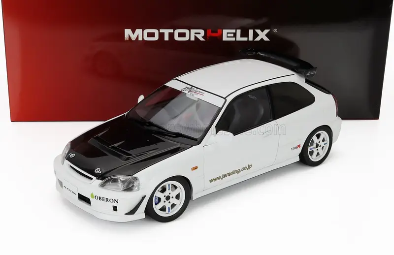 1/18 Motorhelix Honda Civic Type-R (EK9) J'S Racing Livery 2001 die-cast