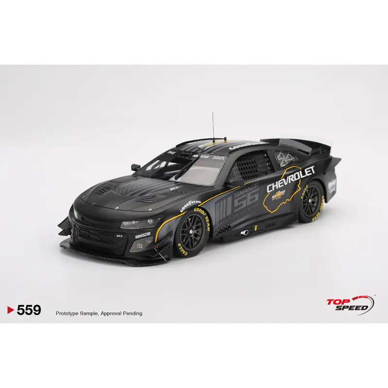 1/18 NASCAR Next Gen Garage 56 Chevrolet Camaro ZL1