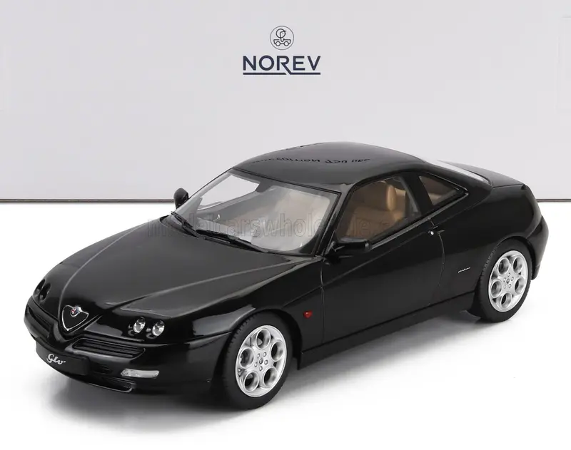 1/18 Norev - Alfa Romeo - GTV - 1999 - nera - die-cast