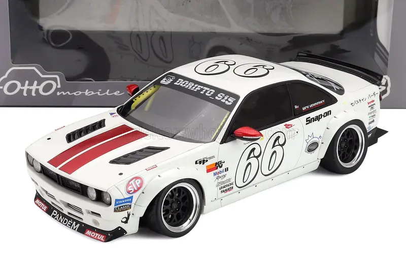 1/18 OTTO-MOBILE NISSAN SILVIA (S14) N 66 BOSS ROCKET BUNNY 2024 OT1240