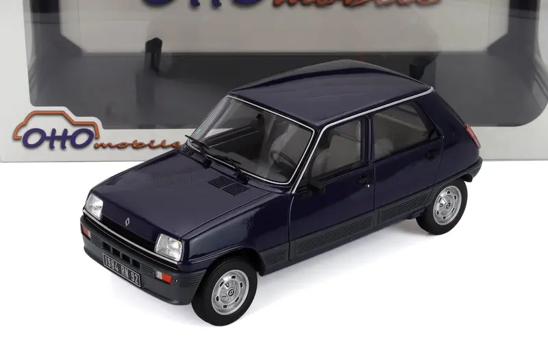 1/18 Otto-Mobile Renault R5 GTL 1984 blu scuro resin model