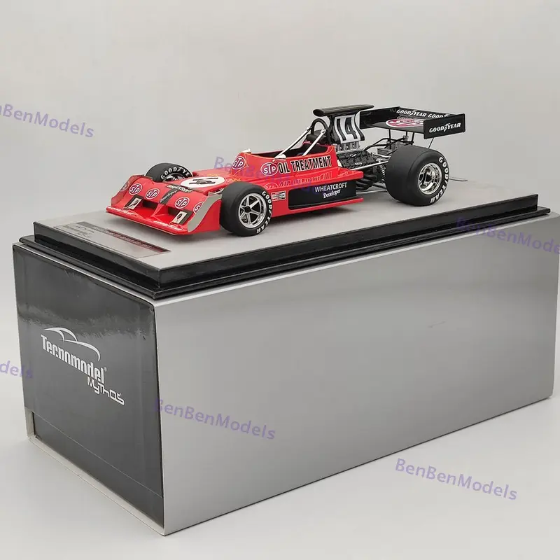 1/18 Tecnomodel March 731 1973 British GP #14 R. Williamson TM18-289B Resin