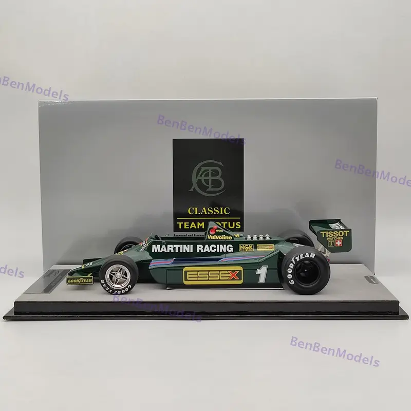 1/18 Tecnomodel Mythos Series 79 1979 ltaly GP Car #1 Mario Andretti Green