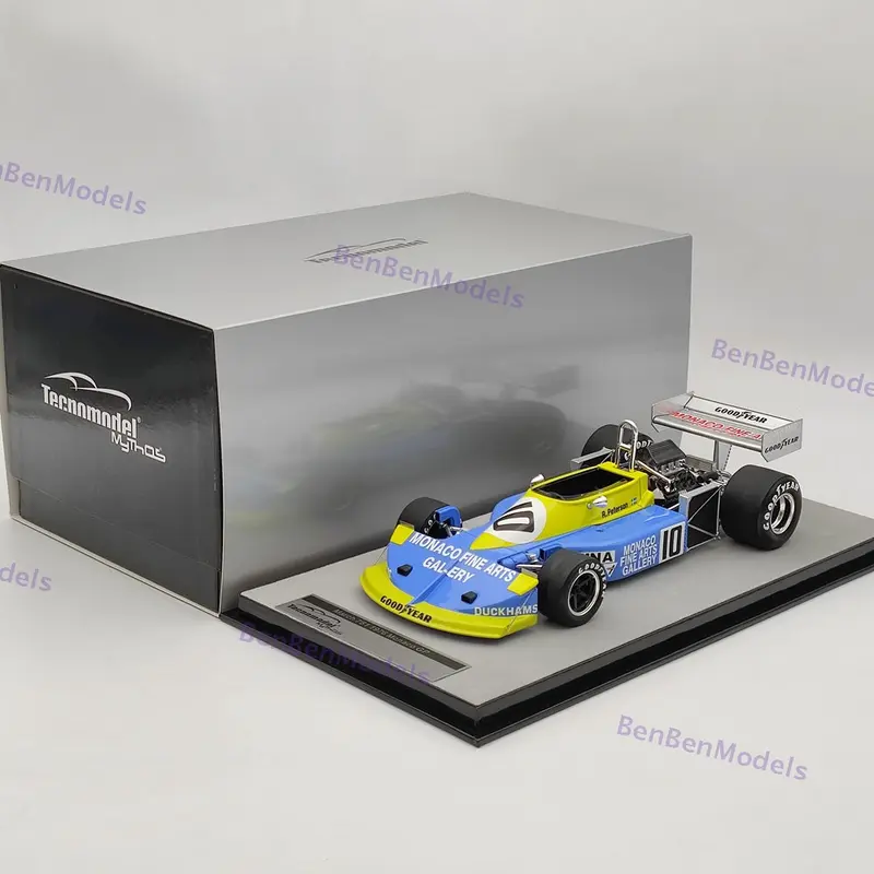 1/18 Tecnomodel Mythos Series March 761 1976 Monaco GP #10 Ronnie Peterson Resin