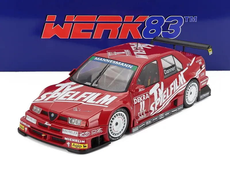 1/18 Werk83 Alfa Romeo 155 V6 TI Team Schubel Engineering 11 DTM ITC Season 1995 die-cast