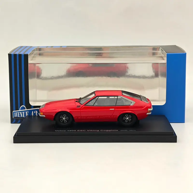 1/43 AutoCult Avenue 43 1800 ESC Viking Coggiola 1971 Red #60037 Resin Model Car