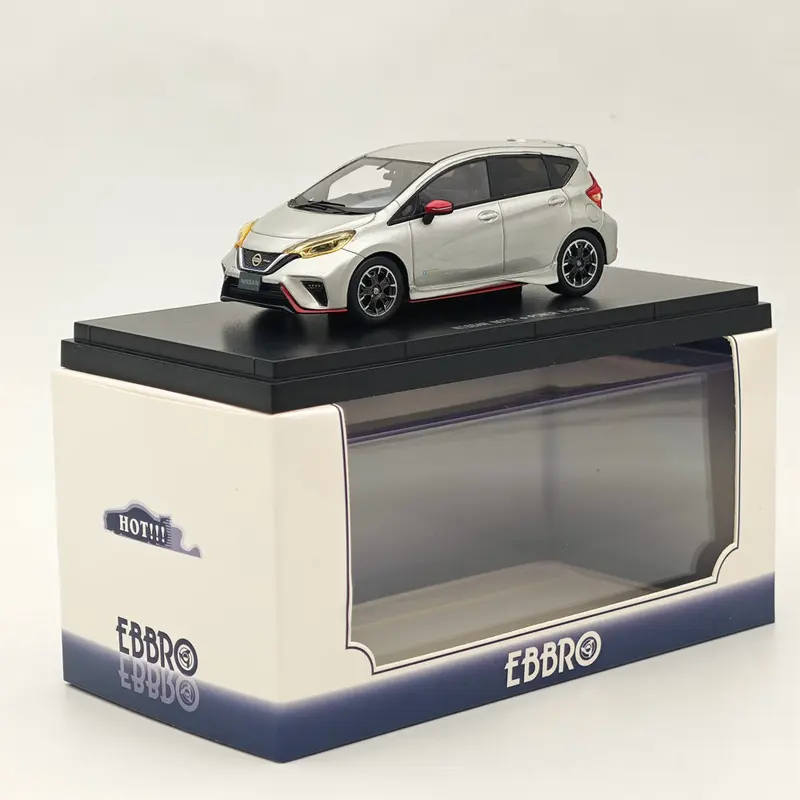 1/43 EBBRO 45440 NOTE e-POWER NISMO 2017 Silver Resin Model Car Collection