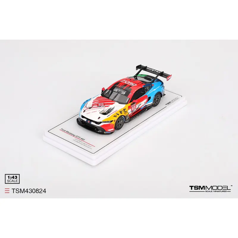 1/43 Ford Mustang GT3 #65 2024 IMSA Laguna Seca