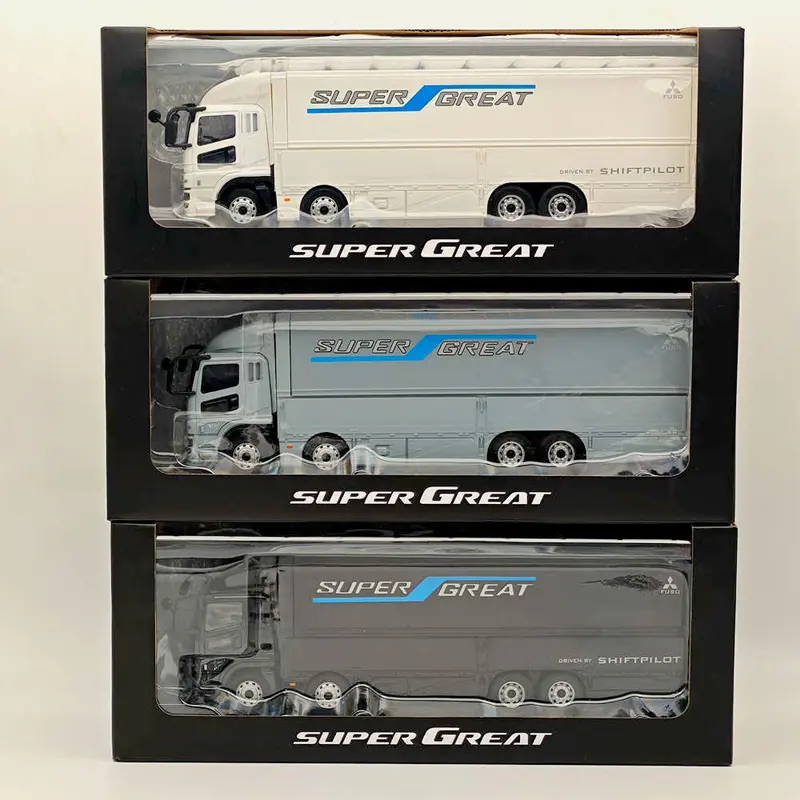 1/43 Fuso Super Great Truck Diecast Models Toys Collection Gifts Miniature Hobby