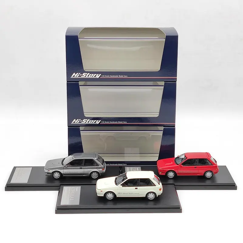 1/43 Hi-Story II Retra GP Turbo Sports Packaga 1986 HS336 Resin Model Car Collection