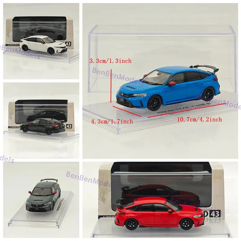 1/43 Hobby Japan HJD43 TYPE R (FL5) RACING BLACK Package Genuine Option