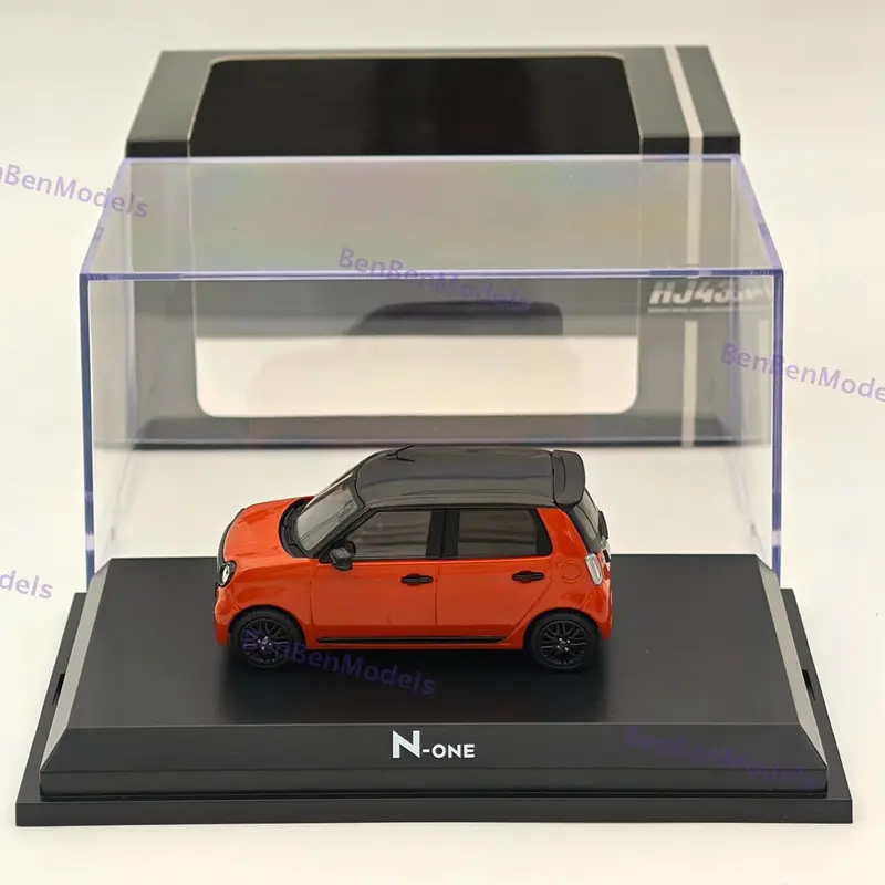 1/43 Hobby Japan N-ONE RS Sunset Orange ll Diecast Model Car Limited HJ432001P