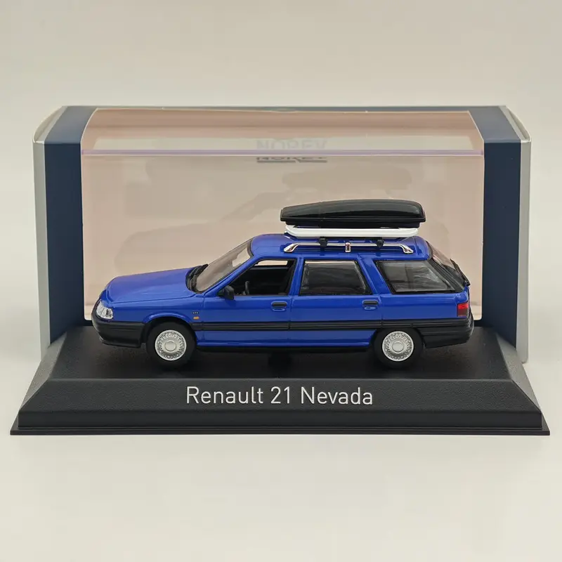 1/43 Norev 21 1989 with Accessories Diecast Model Cars Blue