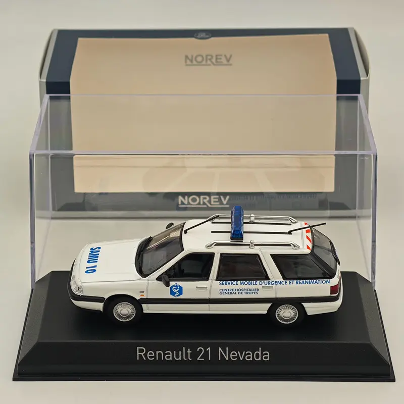 1/43 Norev 21 1991 SAMU 10 Diecast Model Cars Collection White