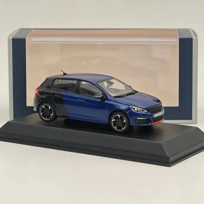 1/43 Norev 308 GTi SPORT VERSIO Blue/BLACK Diecast Models Car Collection