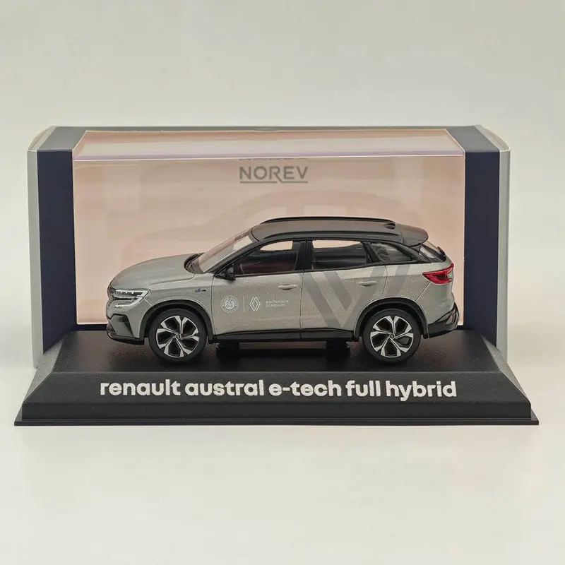 1/43 Norev Austral E-tech Full Hybrid Partenaire Premium Diecast Grey