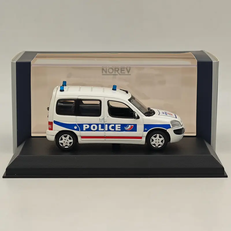 1/43 Norev BERLINGO 2004 Police fluviale Paris Diecast Model Cars White