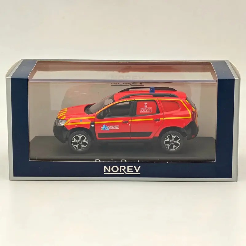 1/43 Norev Duster 2020 Firefighters Pompiers - VLCdG 62 Diecast Model Red