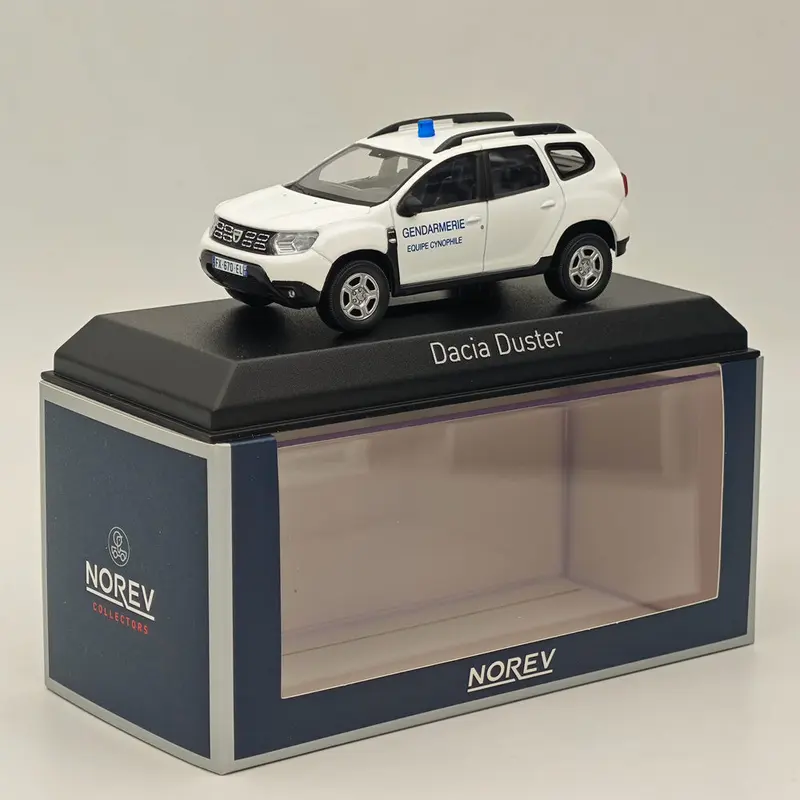 1/43 Norev Duster 2020 Gendarmerie-Equipe Cynophile Diecast Model White