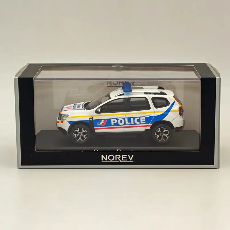 1/43 Norev Duster 2021 Police Nationale Guadeloupe Diecast Model Car White