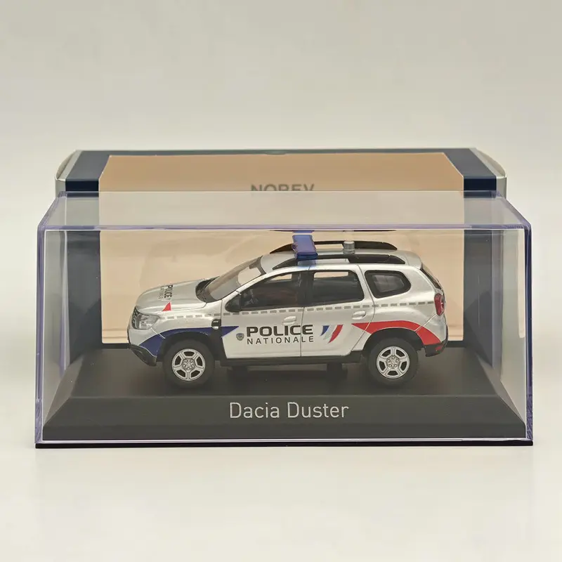 1/43 Norev Duster Police Nationale 2021 Silver Diecast Model Cars Limited