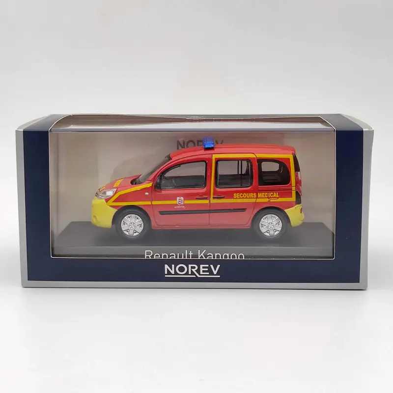 1/43 Norev Kangoo SECOURS SANTE POMPIERS 2013 Diecast Models Car Toys Gift