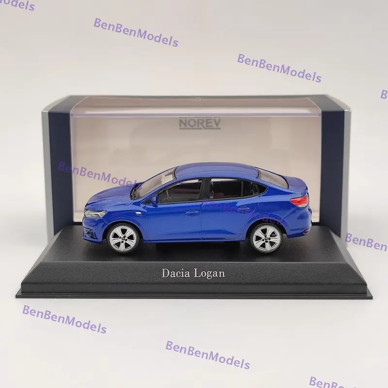 1/43 Norev Logan Iron Blue Diecast Model Cars Limited Collection 2021