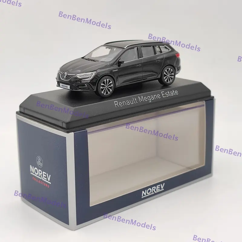 1/43 Norev Megane SUV Diecast Toys Car Models Collection Gifts Black