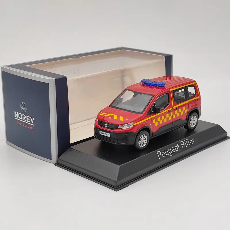 1/43 Norev Rifter Secours Medical Diecast Models Car Christmas Gift Red