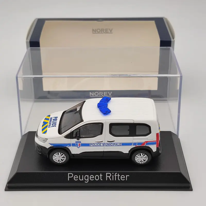 1/43 Norev Rifter Van Diecast Model Police Car Christmas Gift Collection