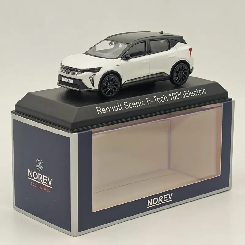 1/43 Norev Scenic E-Tech 100% Electric Esprit Alpine Pearl White 2024