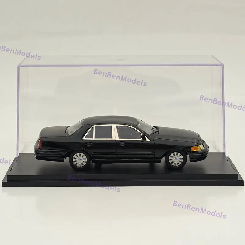 1/43 Superior Crown Victo I Black Resin Model Car Limited Edition Used