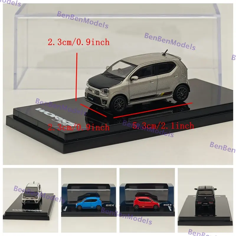 1/64 ALTO WORKS (HA36S) Carbon Bonnet / Customized Version Hobby Japan