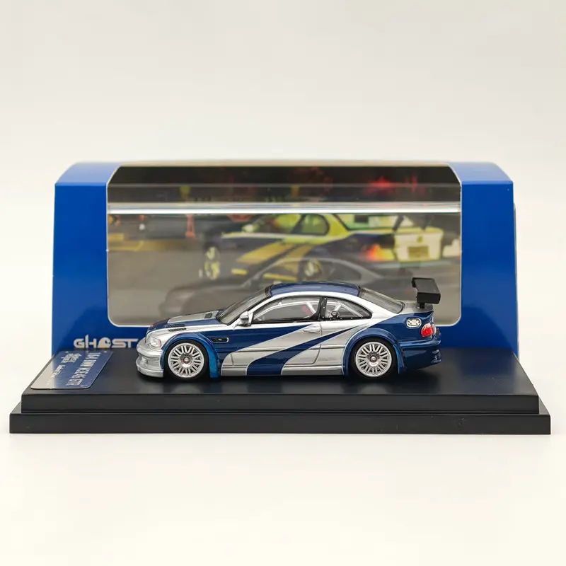 1/64 Ghost Player M3 E46 GTR by DCM Diecast Model Car Limited Collection