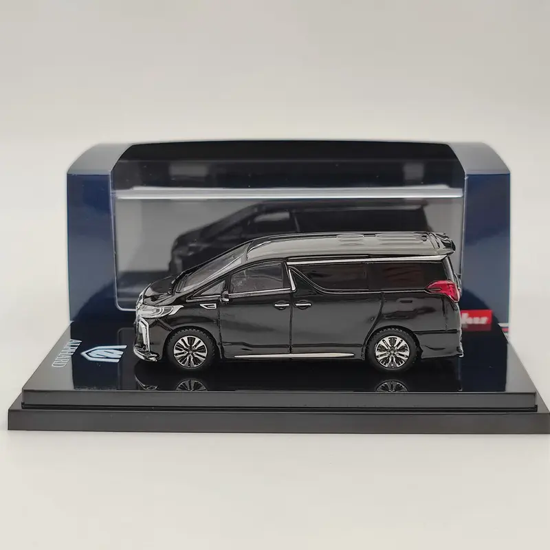 1/64 Hobby Japan ALPHARD (H30W) Customized Ver. Black HJ642012ABK Diecast Toys Car Gift