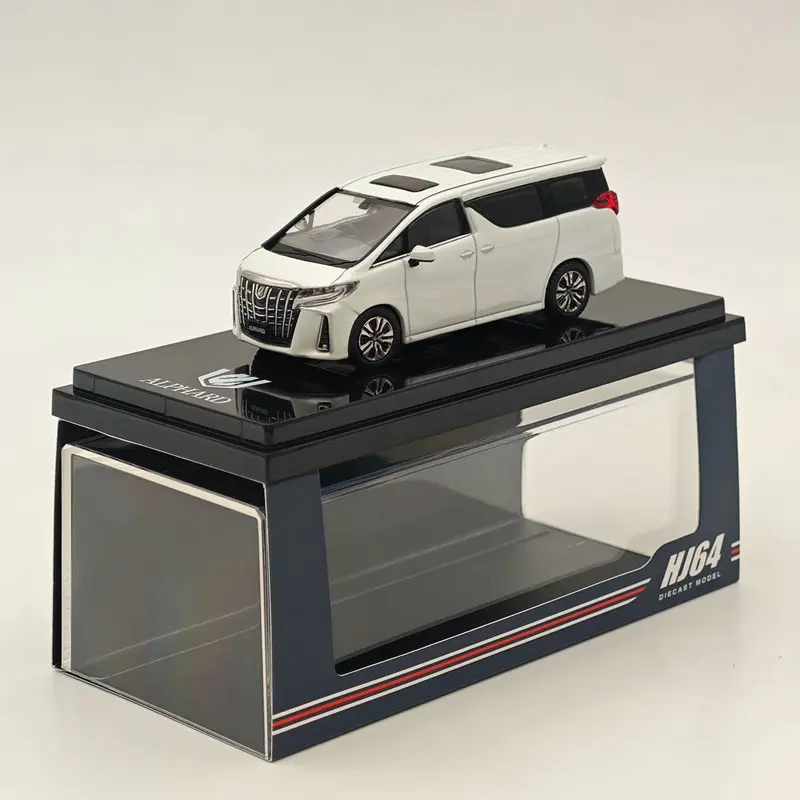 1/64 Hobby Japan ALPHARD(H30W)with Sunroof White Pearl Crystal Shine